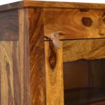 Gavin Sheesham Wood Cabinet in Provincial Teak Finish - Image 6