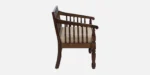 Gorzow Solid Sheesham Wood 2 Seater Sofa For Living Room - Image 6