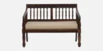 Gorzow Solid Sheesham Wood 2 Seater Sofa For Living Room - Image 7