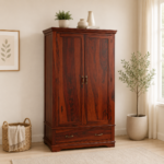 Grayson 2 Door Sliding Wardrobe in Scratch Resistant Oak Finish