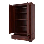 Grayson 2 Door Sliding Wardrobe in Scratch Resistant Oak Finish - Image 2