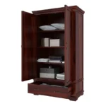 Grayson 2 Door Sliding Wardrobe in Scratch Resistant Oak Finish - Image 5