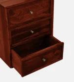 Grayson Sheesham Wood Dresser with Storage in Teak Finish - Image 10