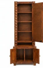 Halden Sheesham Wood Dresser in Natural Teak Finish - Image 5