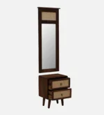 Halden Sheesham Wood Dresser with Drawer in Provincial Teak Finish - Image 8