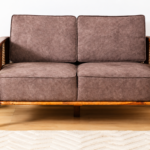 Hamilton Sheesham Wood 2 Seater Sofa in Scratch Resistant Walnut Finish