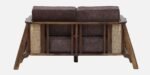 Hamilton Sheesham Wood 2 Seater Sofa in Scratch Resistant Walnut Finish - Image 7