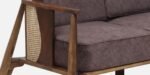 Hamilton Sheesham Wood 2 Seater Sofa in Scratch Resistant Walnut Finish - Image 8