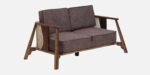 Hamilton Sheesham Wood 2 Seater Sofa in Scratch Resistant Walnut Finish - Image 6