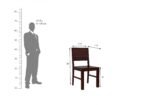 Handcrafted Sheesham Wood Dining Table 6 Seater Set for Modern Homes - Image 4