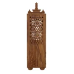 Wood Temple Traditional Hand Carved Sheesham – Modern Home Mandir for Daily Pooja & Décor - Image 6