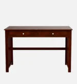Handmade Sheesham Wood Study Table in Natural Finish - Image 8