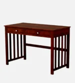 Handmade Sheesham Wood Study Table in Natural Finish - Image 9