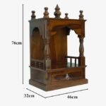 Handmade wooden temple sheesham - Image 3