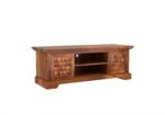 Harlington Solid Wood TV Cabinet With Spacious Compartments - Image 3