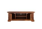 Harlington Solid Wood TV Cabinet With Spacious Compartments - Image 4