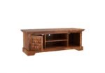 Harlington Solid Wood TV Cabinet With Spacious Compartments - Image 5