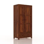 Hartley Solid Wood Wardrobe in Water Resistant Matte Finish - Image 4