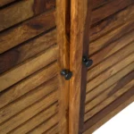 Hayden Sheesham Wood Cabinet in Walnut Finish - Image 6