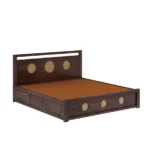 Hensley Sheesham Wood Bed with Full Hydraulic Storage - Image 5
