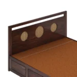 Hensley Sheesham Wood Bed with Full Hydraulic Storage - Image 6