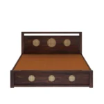 Hensley Sheesham Wood Bed with Full Hydraulic Storage - Image 7