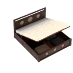 Hensley Sheesham Wood Bed with Full Hydraulic Storage - Image 8