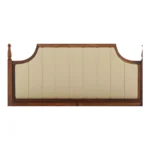 Hudson Sheesham Wood Bed Without Storage in Walnut Finish - Image 6