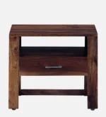 Jorvik Sheesham Wood Dresser with Cabinet in Walnut Finish - Image 8