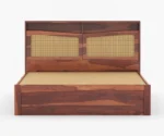 Kingsley Solid Wood Bed with Drawer & Box Storage - Image 6