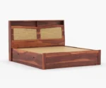 Kingsley Solid Wood Bed with Drawer & Box Storage - Image 7