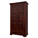 Lexington Sheesham Wood Wardrobe in Weathered Teak Finish - Image 4