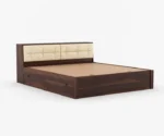 Lorenzo Sheesham Wood  Bed with Hydraulic Storage - Image 6