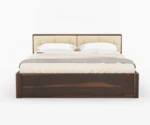 Lorenzo Sheesham Wood  Bed with Hydraulic Storage - Image 9