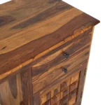 Maison Orvian Solid Sheesham Wood Executive Work Desk - Image 5