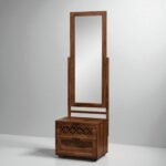 Marlow Sheesham Wood Dresser in Chestnut Brown Finish - Image 4