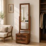 Marlow Sheesham Wood Dresser in Chestnut Brown Finish