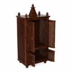 Navora Solid Sheesham Wood Temple with Refined Heritage Styling - Image 3