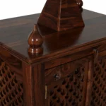 Navora Solid Sheesham Wood Temple with Refined Heritage Styling - Image 6