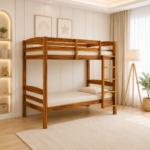 Nexora Contemporary Solid Wood Bunk Bed