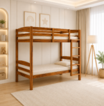 Nexora Contemporary Solid Wood Bunk Bed