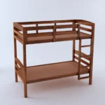 Nexora Contemporary Solid Wood Bunk Bed - Image 4