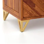 Northmere Solid Wood Media Console With Multi Utility Storage - Image 6