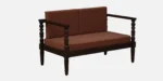 Norvica Designer Sheesham Wood 2 Seater Sofa - Image 4