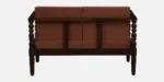 Norvica Designer Sheesham Wood 2 Seater Sofa - Image 5