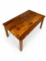Orion Sheesham Wood Dining Table with Chairs in Honey Finish - Image 6