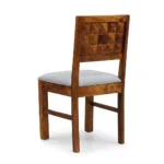 Orion Sheesham Wood Dining Table with Chairs in Honey Finish - Image 8