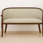 Orlenza Classic Sheesham Wood Living Room 2 Seater Sofa