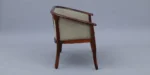 Orlenza Classic Sheesham Wood Living Room 2 Seater Sofa - Image 2