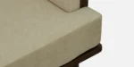 Oxford Sheesham Wood 2 Seater Sofa in Provincial Honey Oak Finish - Image 7